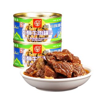 德和大酥牛肉罐头 清真美食的便捷与醇香体验